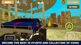 Hero Truck Monster Racing Capture d'écran 0