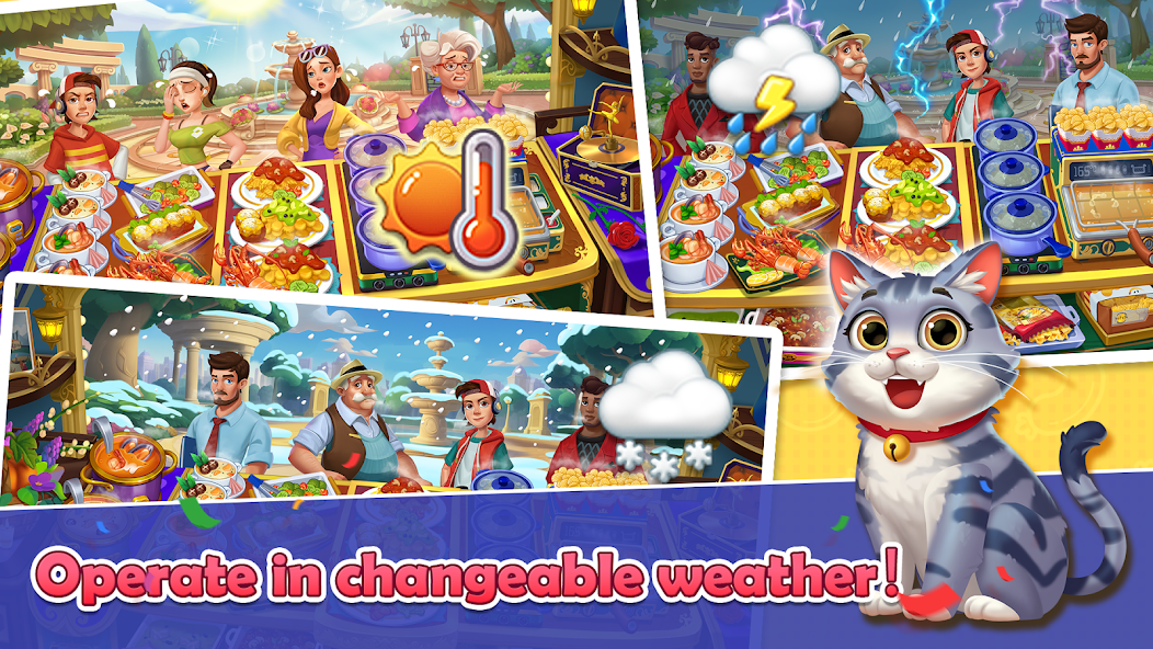 Rita's Food Truck:Cooking Game Mod ဖန်သားပြင်ဓာတ်ပုံ 3