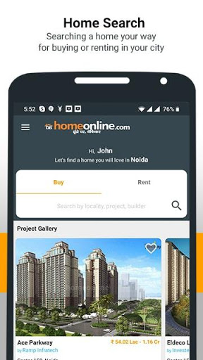 Homeonline - Property Search & Real Estate App スクリーンショット 1