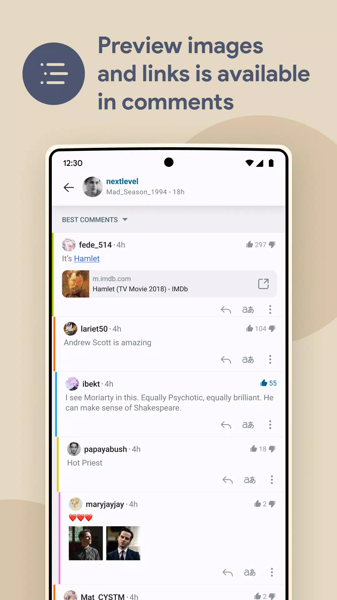 FatBird For Reddit ภาพหน้าจอ 1