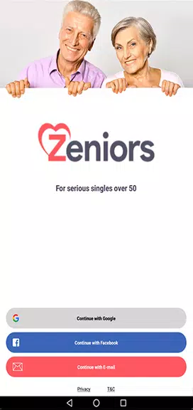 Zeniors - Rencontres Capture d'écran 0