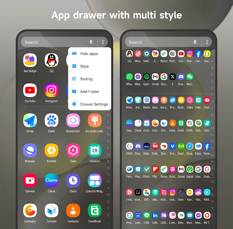 Cool S24 Launcher Galaxy OneUI Mod Schermafbeelding 2