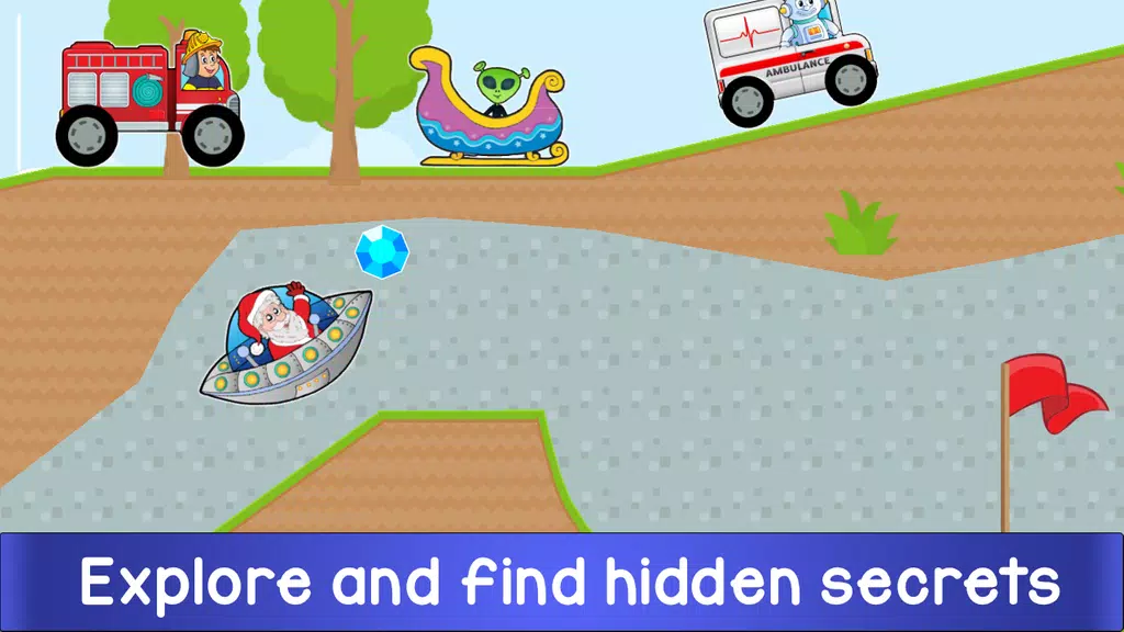 Kids Car Racing Game Ảnh chụp màn hình 3