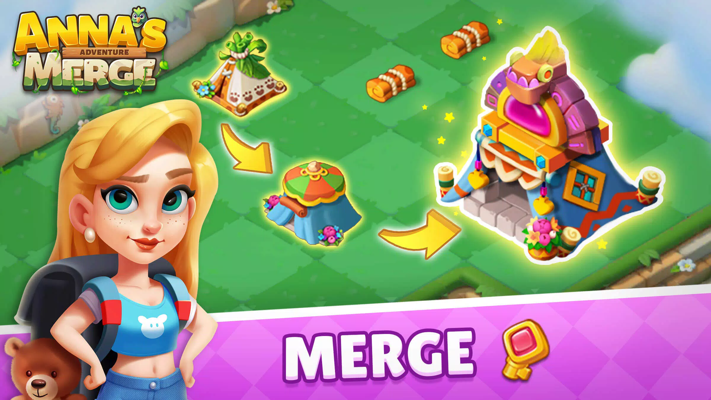 Anna's Merge Adventure-Offline应用截图第1张