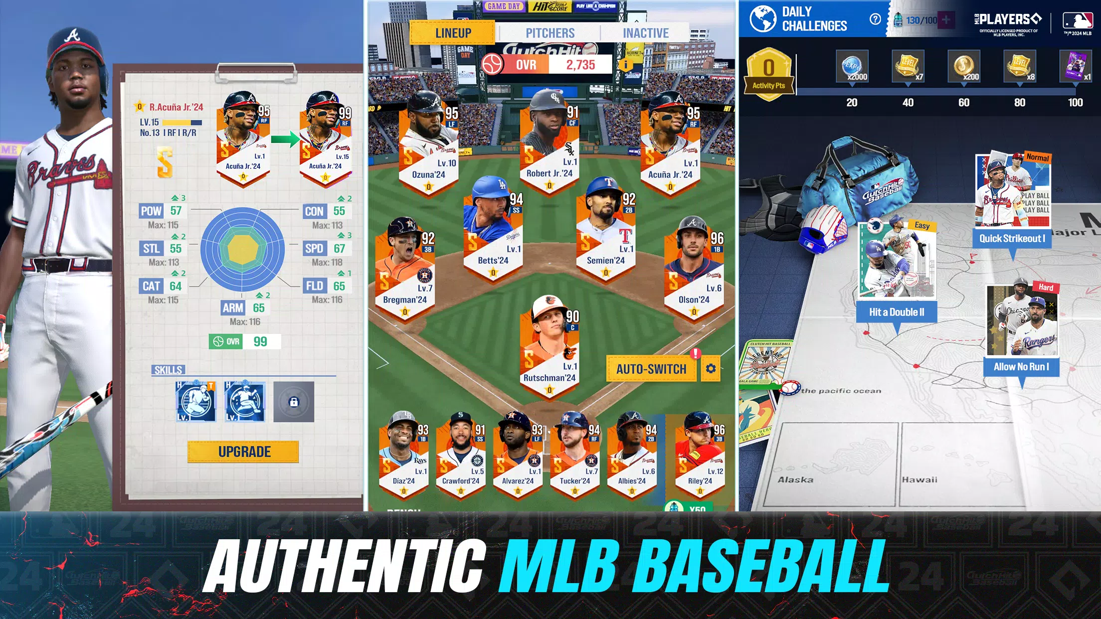MLB Clutch Hit Baseball 2024 螢幕截圖 0