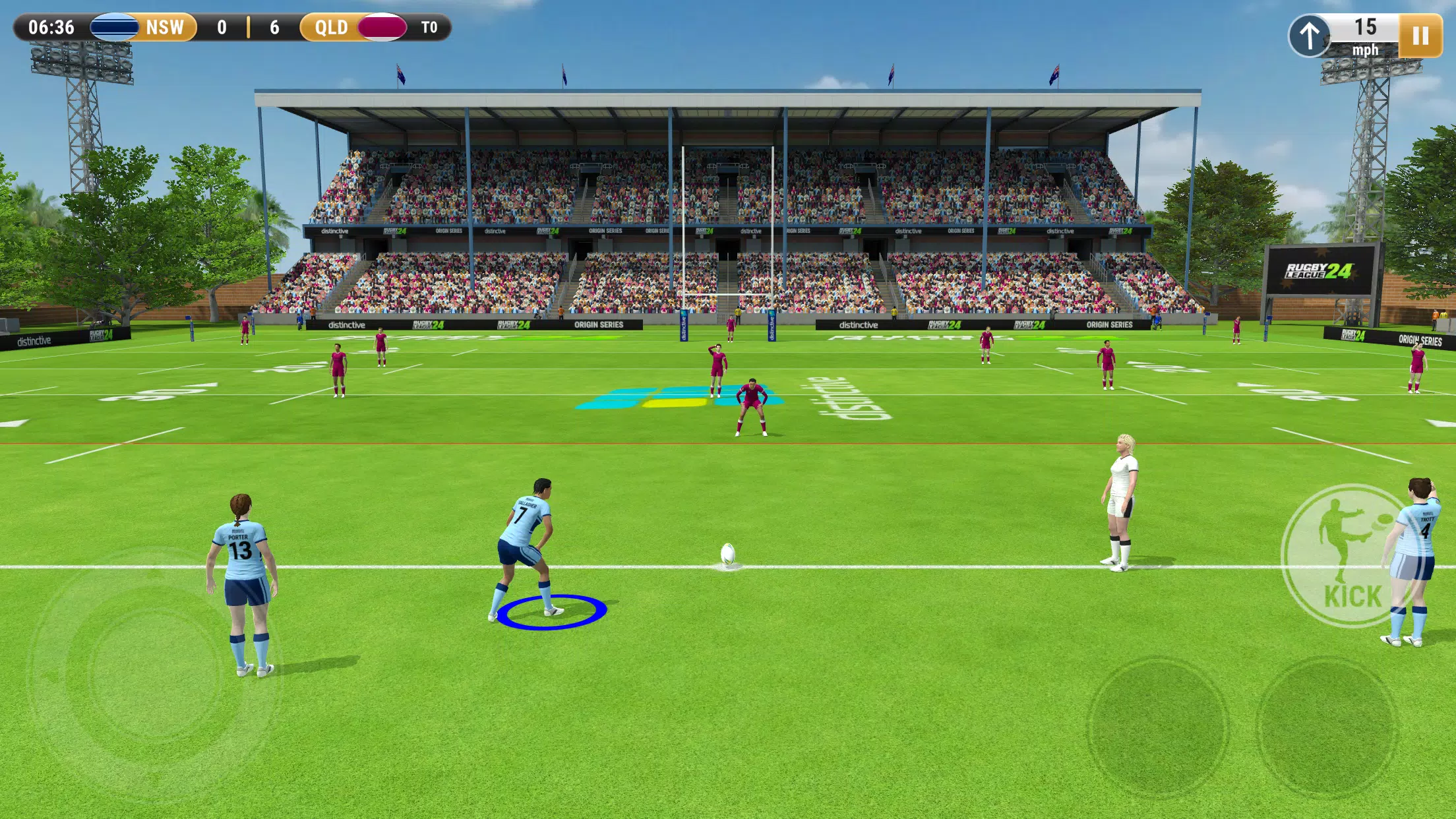 Rugby League 24 Captura de pantalla 1