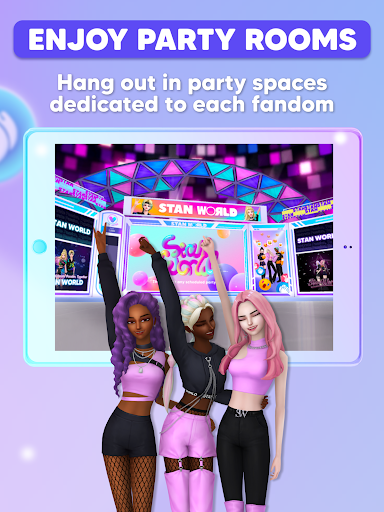 Stan World: Kpop Virtual World 螢幕截圖 1