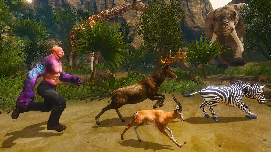 Muscled Mutant Simulator Capture d'écran 0