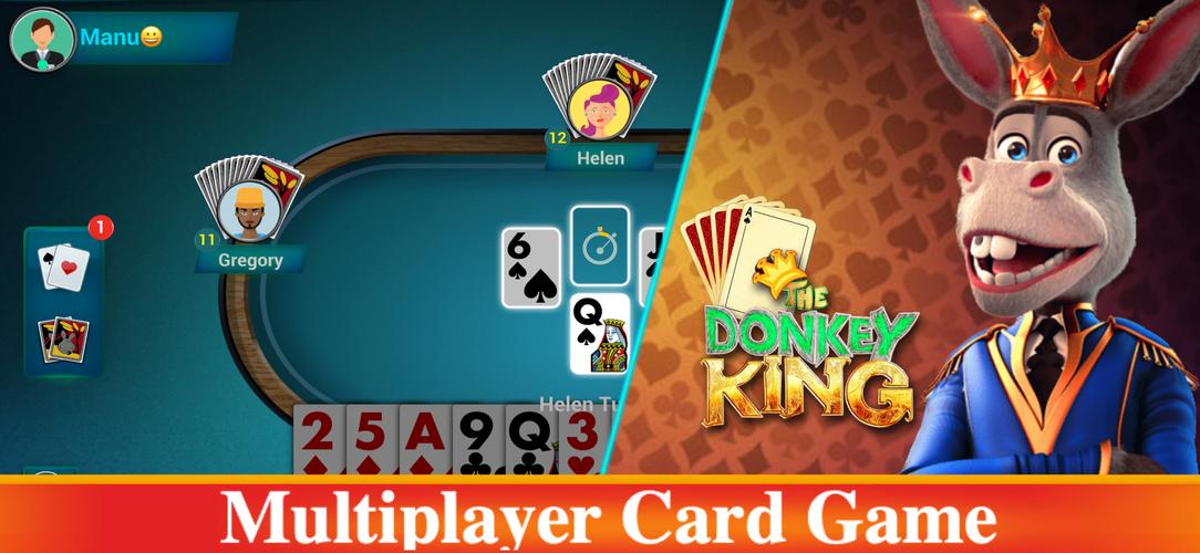 Donkey King: Donkey card game 螢幕截圖 0