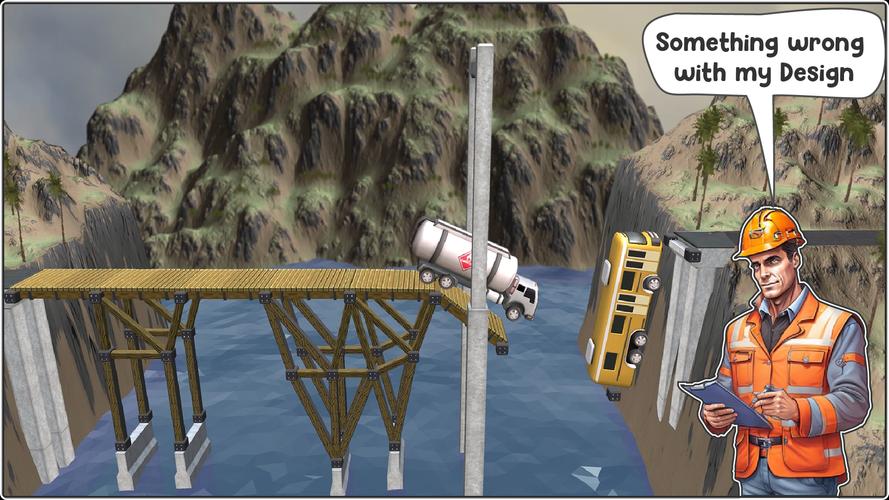 Master Bridge Constructor Скриншот 1