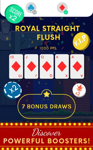 Shuffle Card Puzzle: Offline game 螢幕截圖 1
