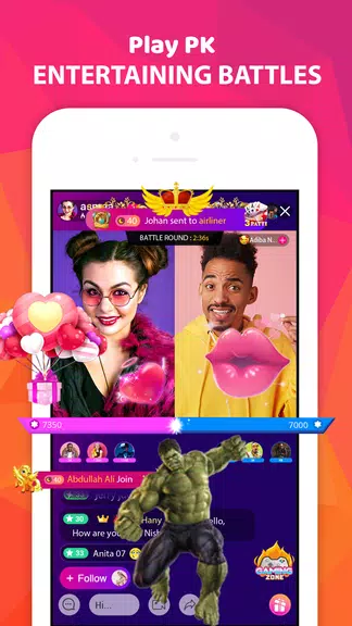 Hive - Live Stream Video Chat スクリーンショット 2