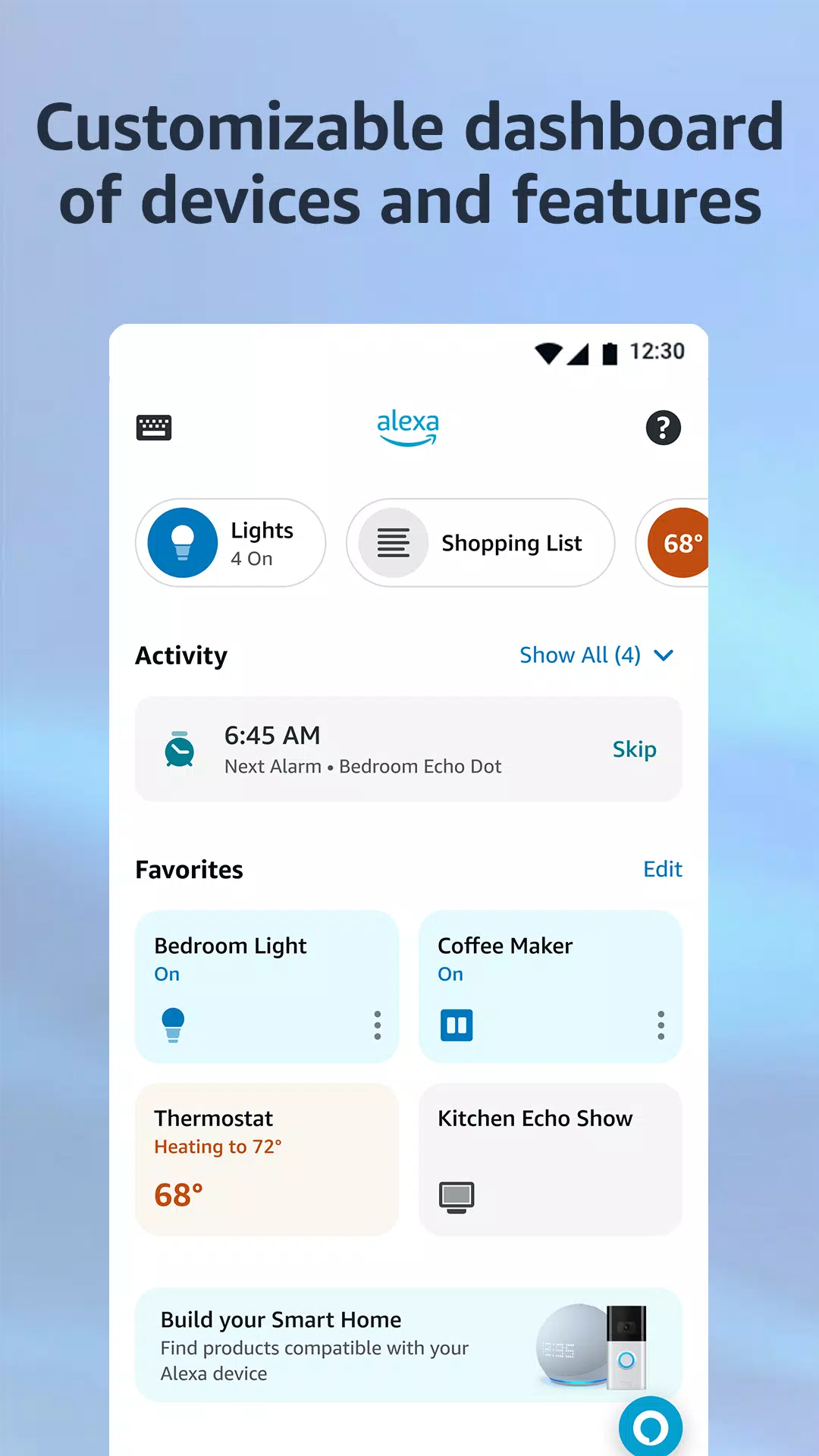 Amazon Alexa ภาพหน้าจอ 0