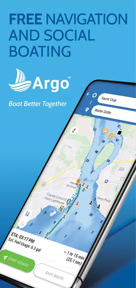 Argo - Boating Navigation Capture d'écran 0