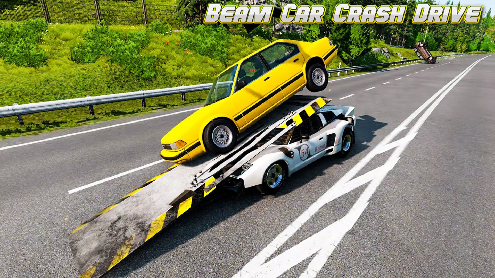 Beam Drive Car Crash Simulator Captura de pantalla 1