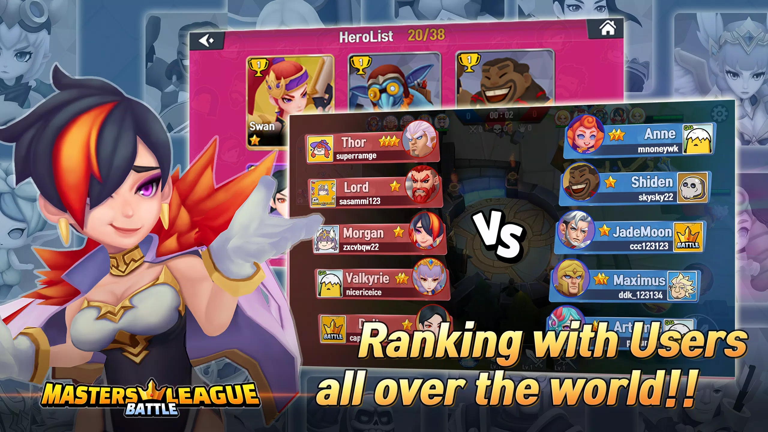 Schermata Moba League:PvP Trainer 0