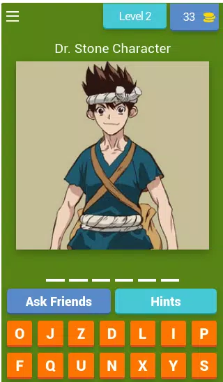 Dr Stone Quiz 螢幕截圖 2