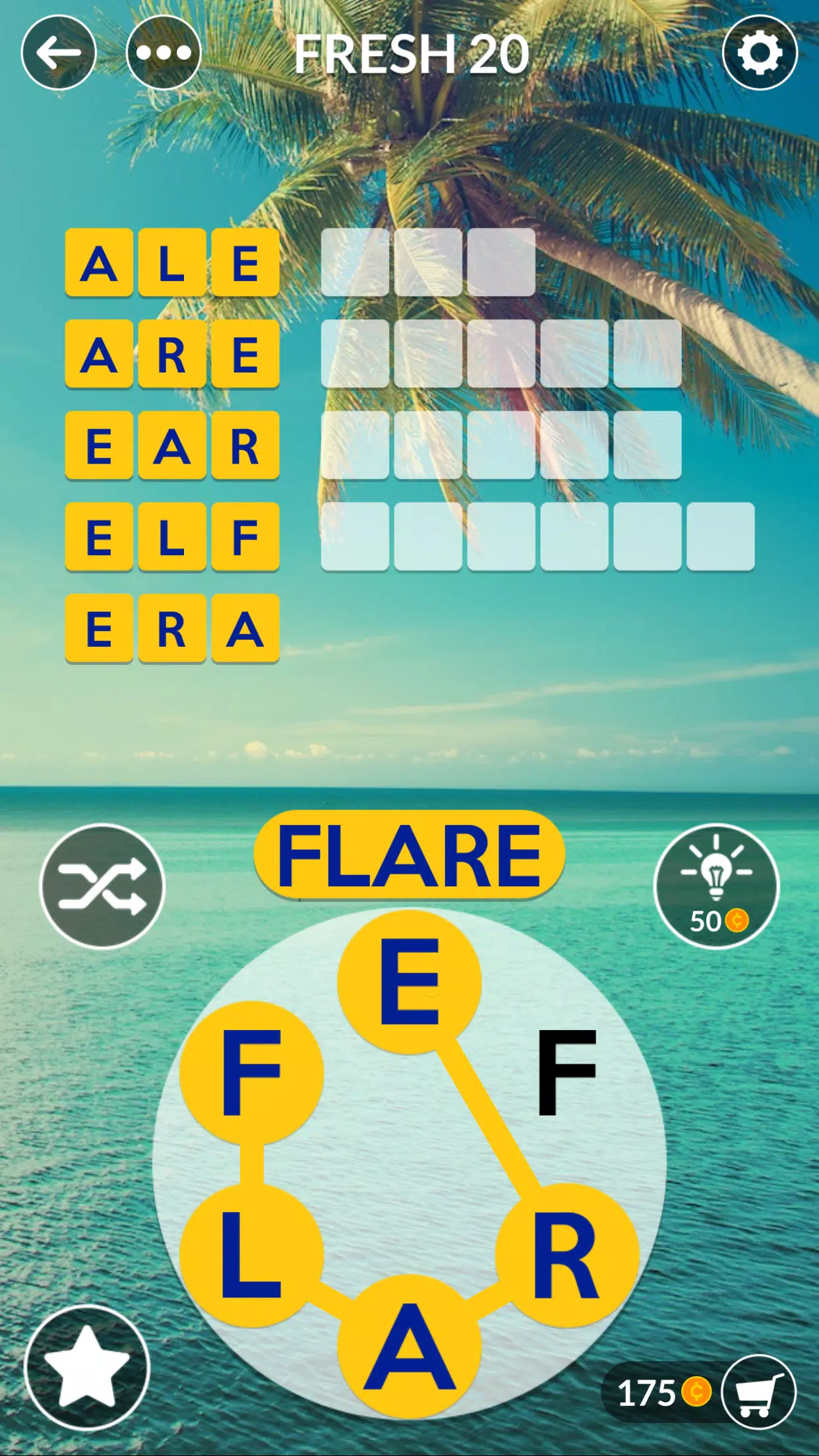Wordscapes Uncrossed 螢幕截圖 0