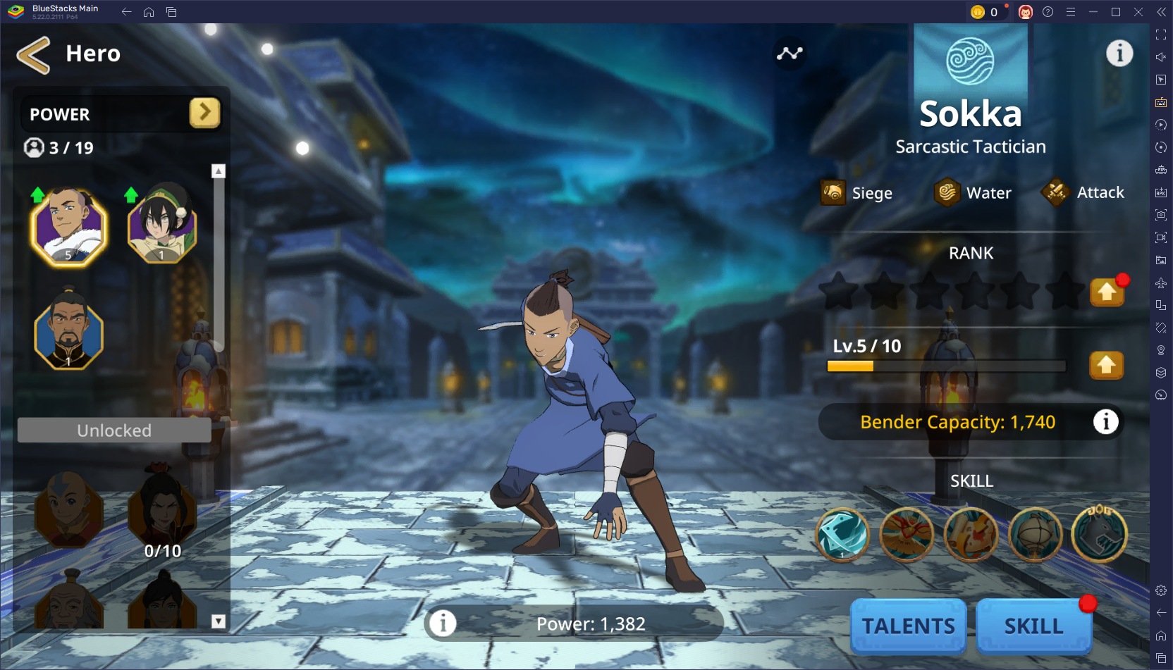 Heroes Guide for Avatar: Realms Collide