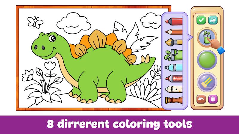 Kids Coloring Game Color Learn Captura de tela 3