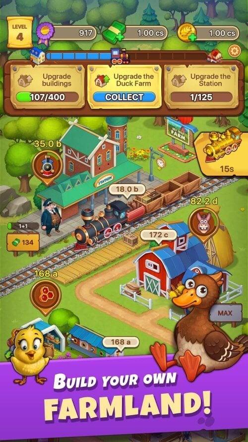 Idle Farmer ဖန်သားပြင်ဓာတ်ပုံ 1