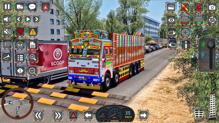 Truck Simulator: Lorry games Captura de tela 0