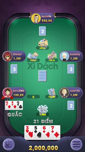 Xi Dach - Blackjack Ảnh chụp màn hình 2