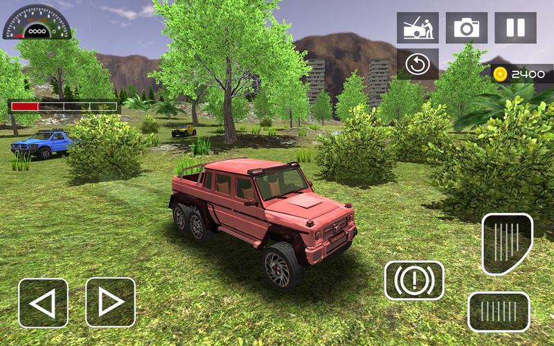 6x6 Truck Offroad Driving Sim Tangkapan skrin 0
