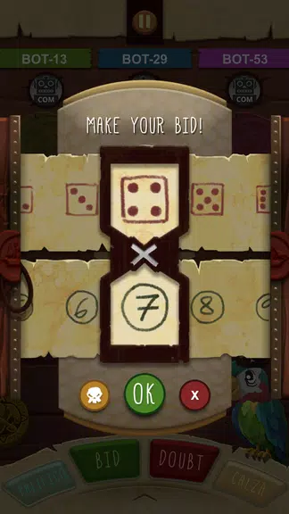 Pirate's Dice 螢幕截圖 1
