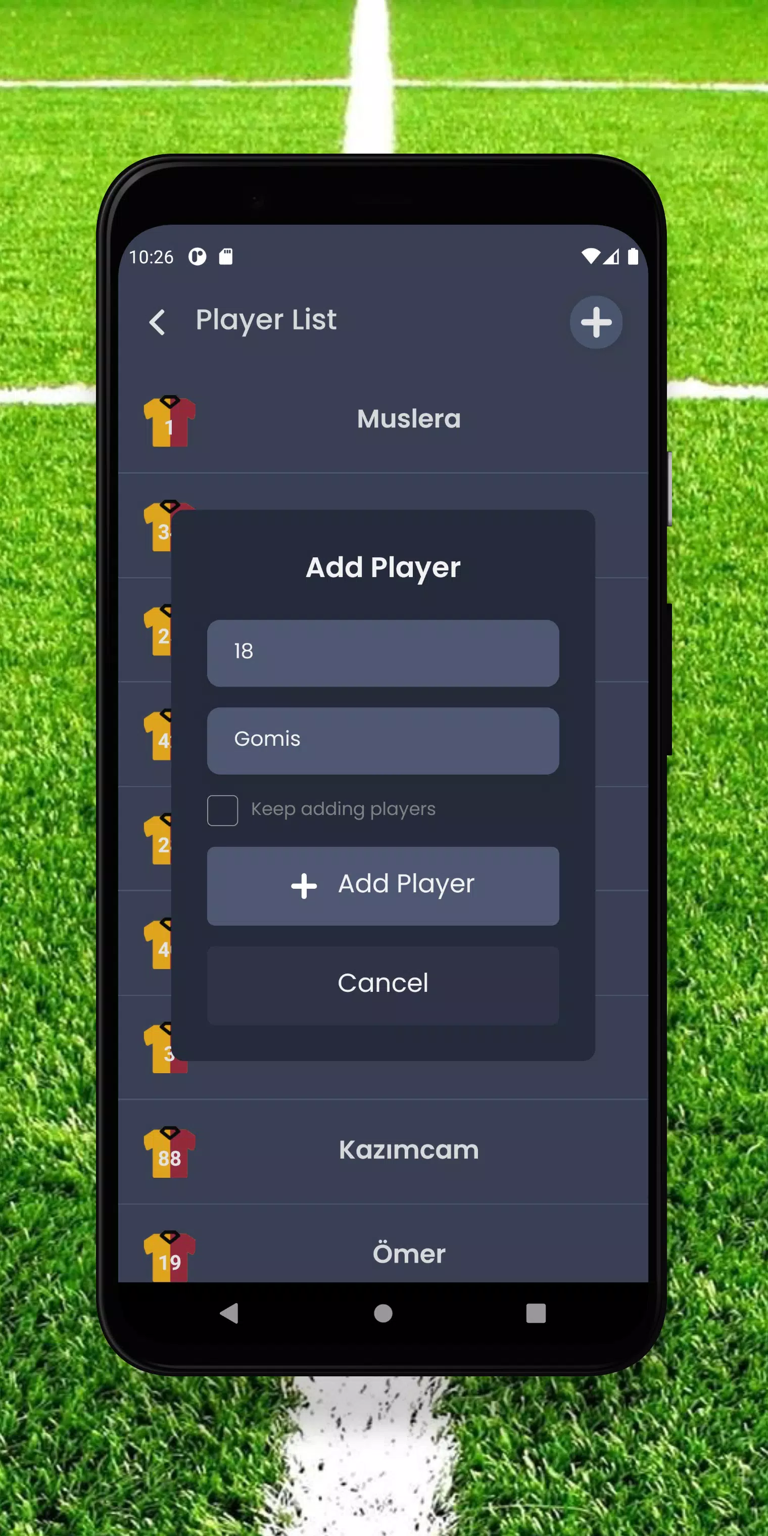 Lineupper - Lineup Builder ဖန်သားပြင်ဓာတ်ပုံ 3
