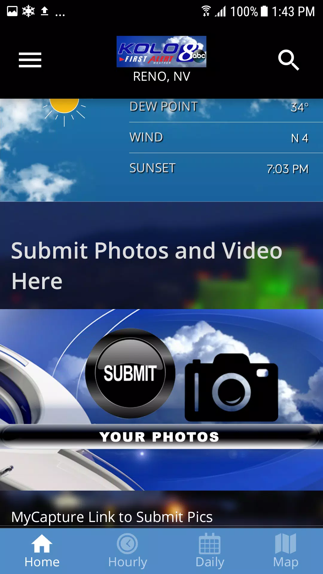 Schermata KOLO FirstAlert Weather 1