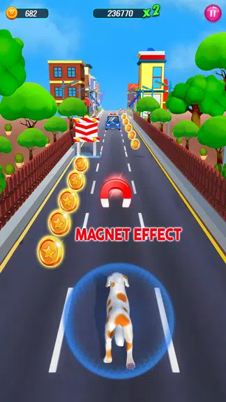 Pet Run Dog Runner Games Capture d'écran 2