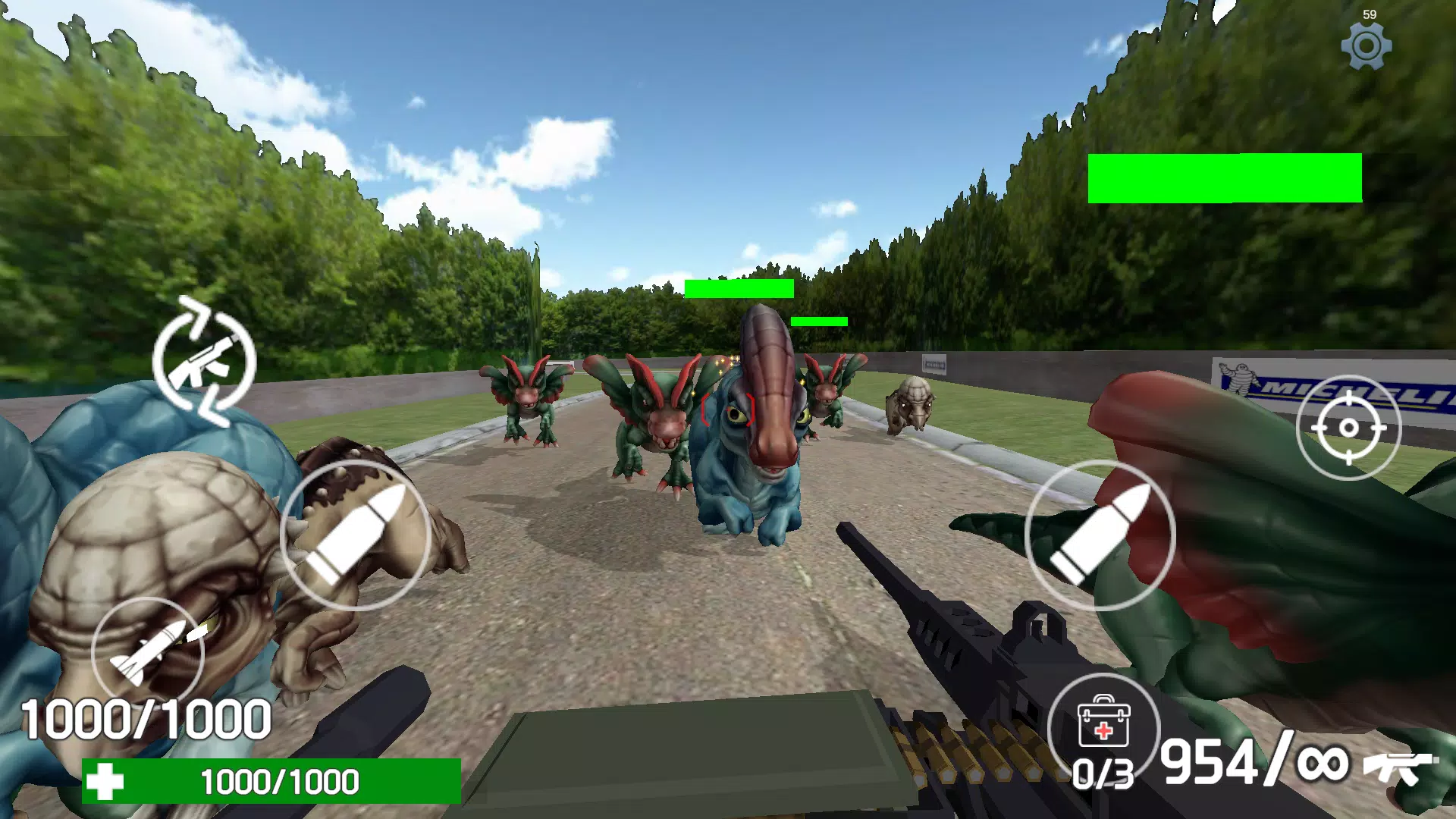 Dinosaur Park: Jurassic Chase 螢幕截圖 2