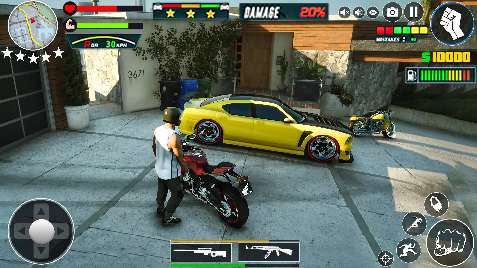 Vegas City Gangster Crime Game 螢幕截圖 1
