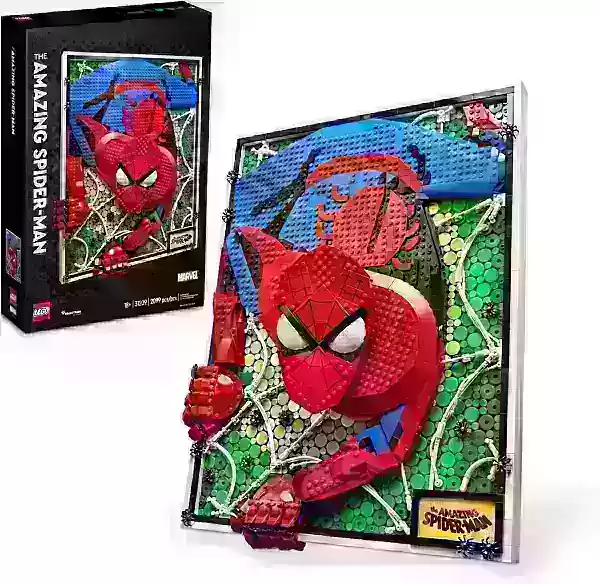 Retired LEGO Spider-Man Art