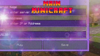 Main Minicraft ဖန်သားပြင်ဓာတ်ပုံ 1