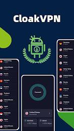 CloakVPN: Unlimited Secure VPN 螢幕截圖 0