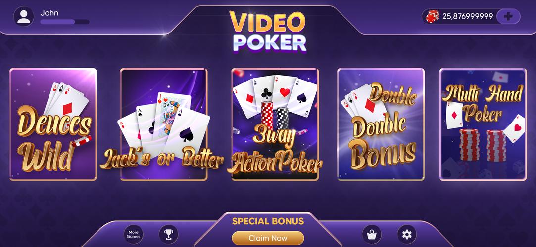 Video Poker Plus 螢幕截圖 3