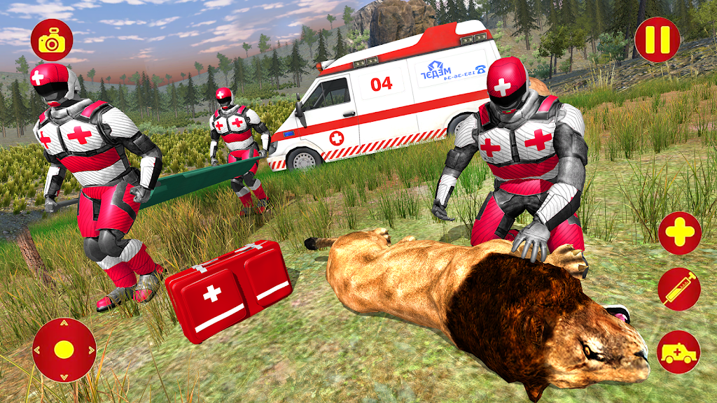 Doctor Robot Animals Rescue ภาพหน้าจอ 0