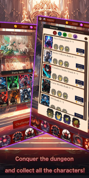 Idle RPG Night Raid Dungeon ภาพหน้าจอ 2