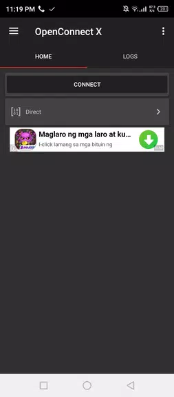 OpenConnect X for Android Tangkapan skrin 2