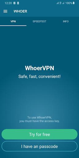 Whoer VPN - unlimited & free, Capture d'écran 0