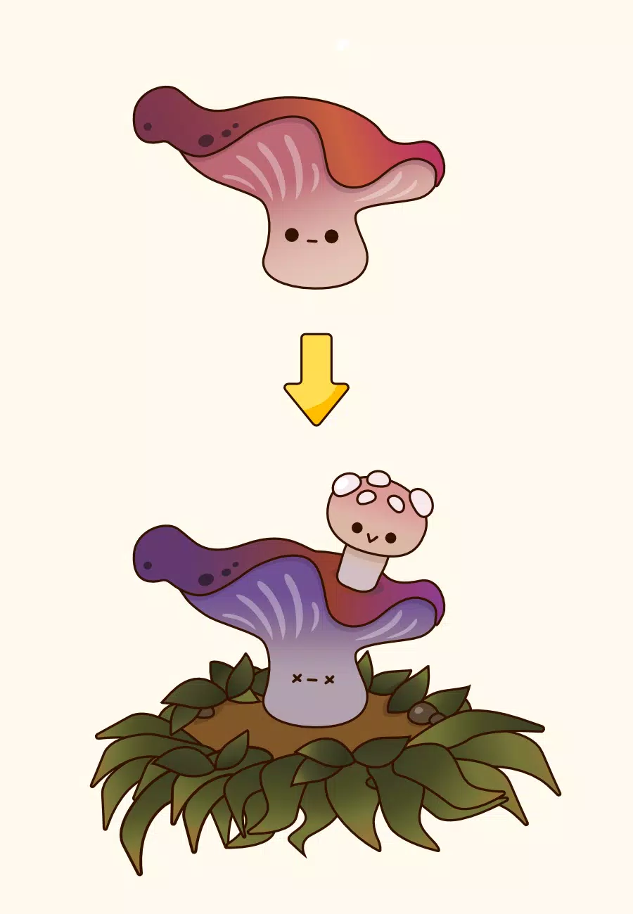 Mushroom Stories Clicker ဖန်သားပြင်ဓာတ်ပုံ 3