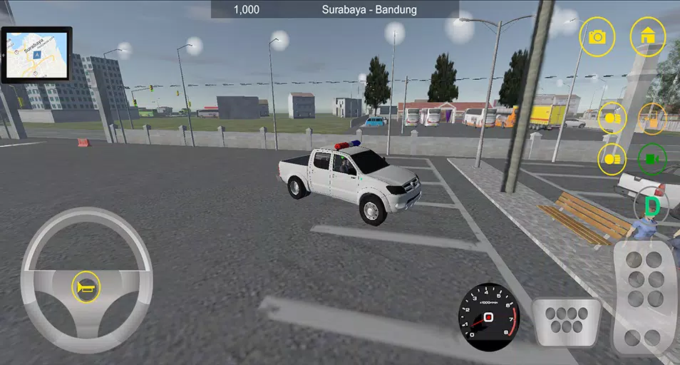 Pickup Police drive Game 3D 螢幕截圖 2