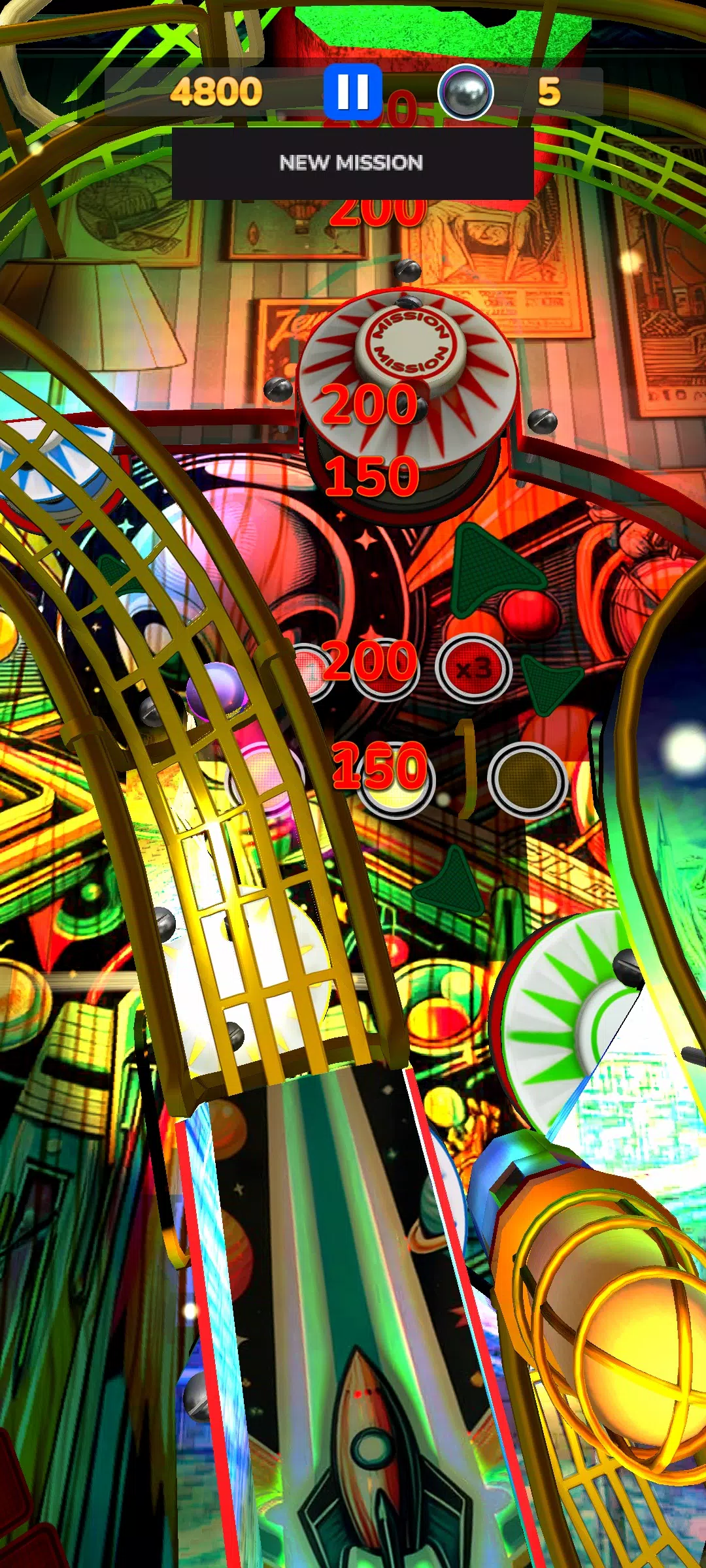 Pinball Neon 螢幕截圖 0