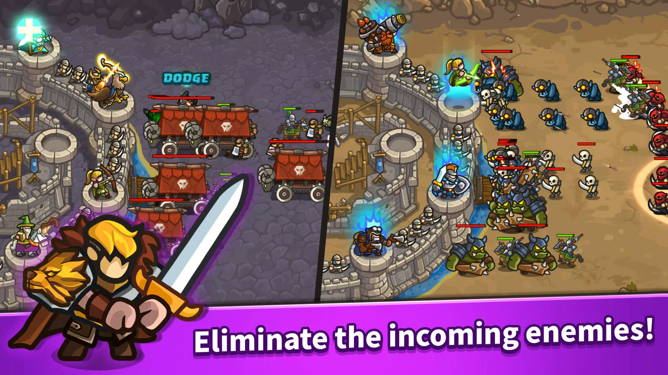 Idle Kingdom Defense (放置型国王防御)应用截图第0张