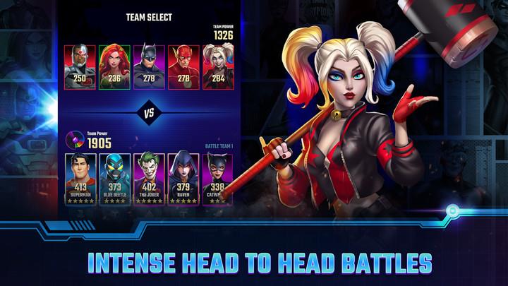 DC Heroes & Villains: Match 3 螢幕截圖 1
