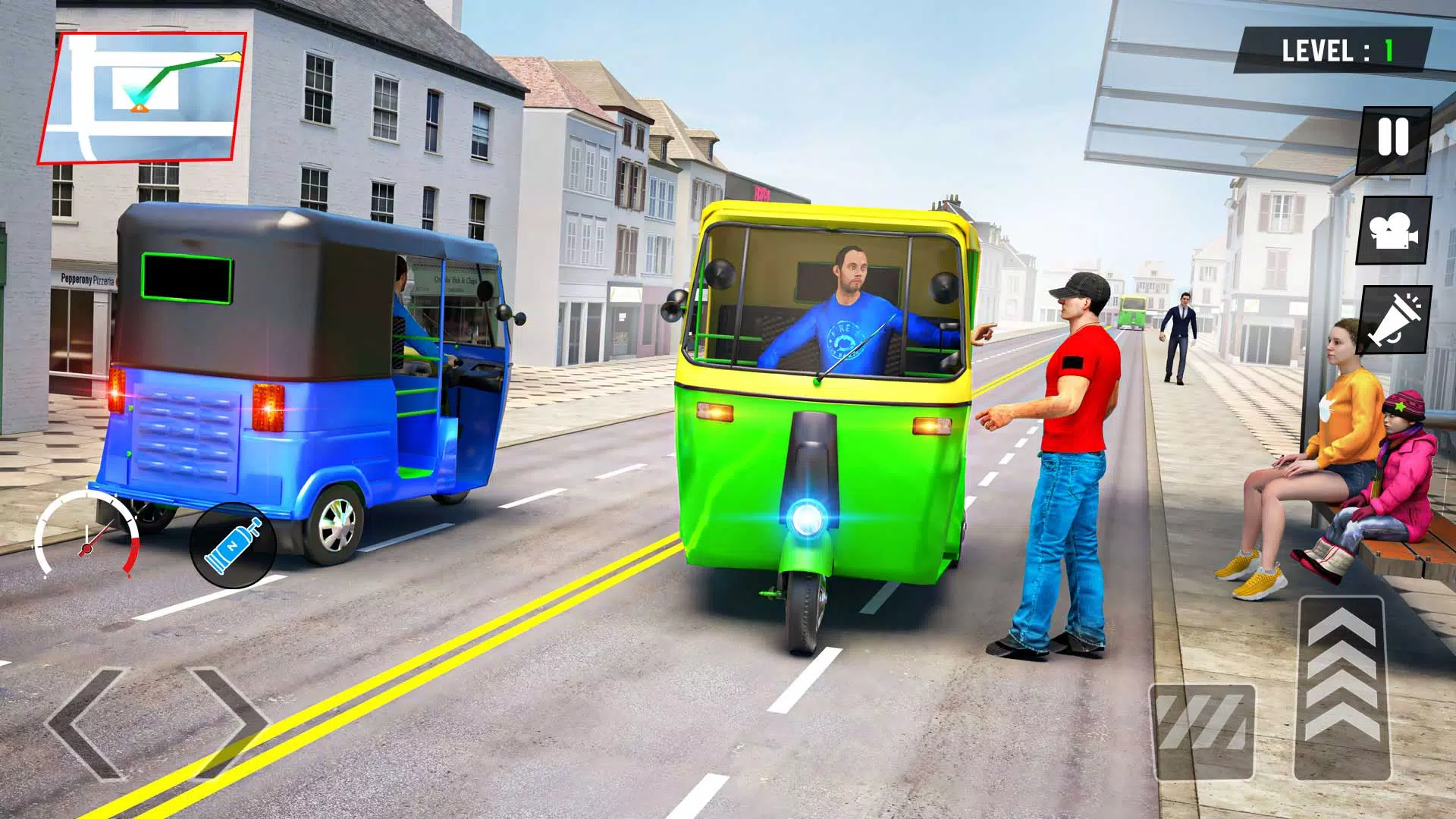 Tuk Tuk Rickshaw - Auto Game Capture d'écran 0