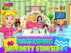 My City : Pajama Party 螢幕截圖 3