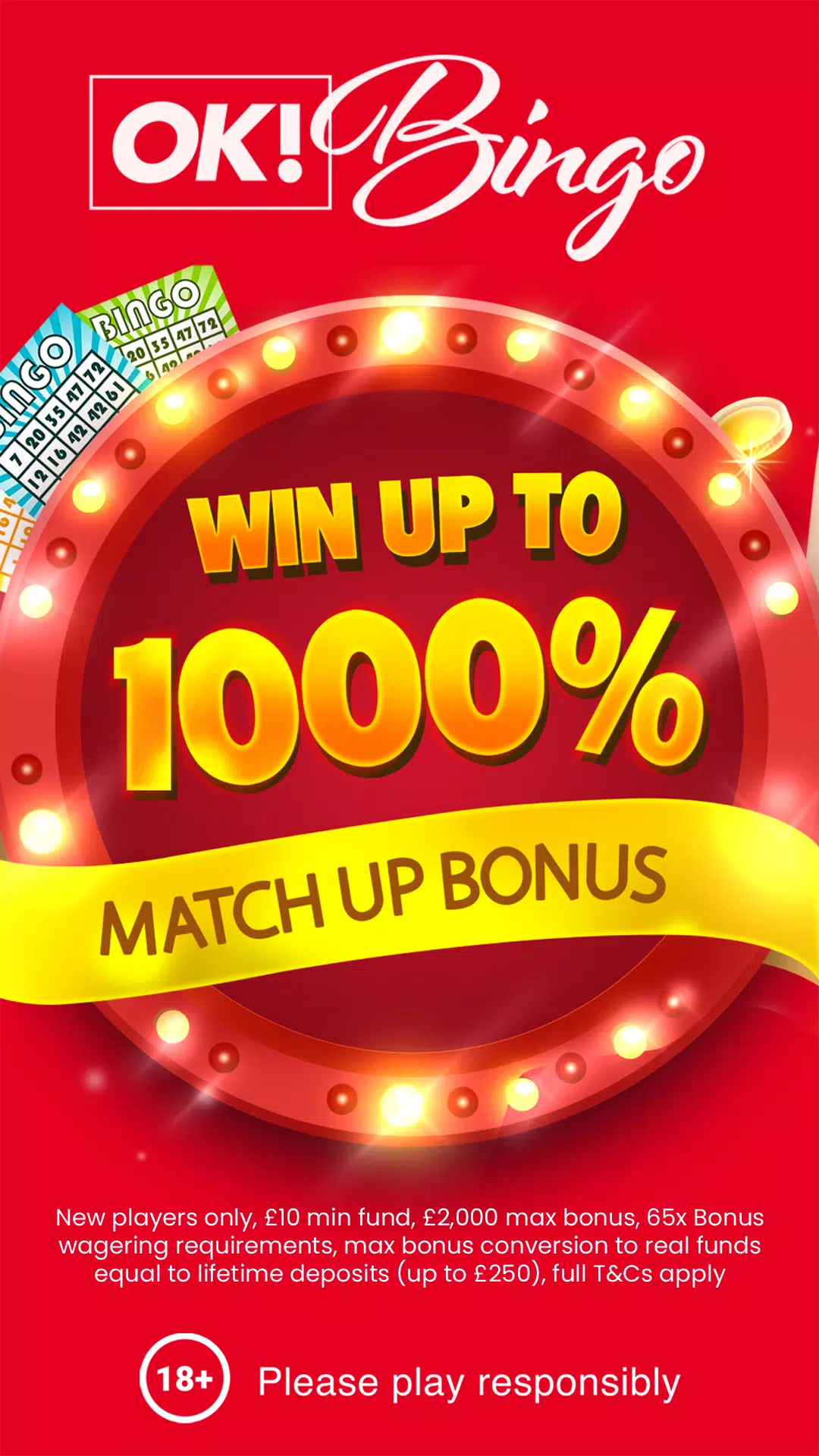 OK! Bingo - Online Casino Captura de tela 0